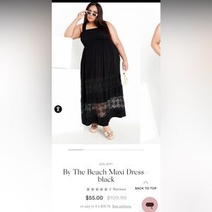 City chic beach dress - new!!